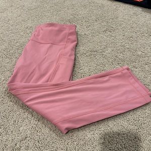 Athleta cropped leggings medium mauve